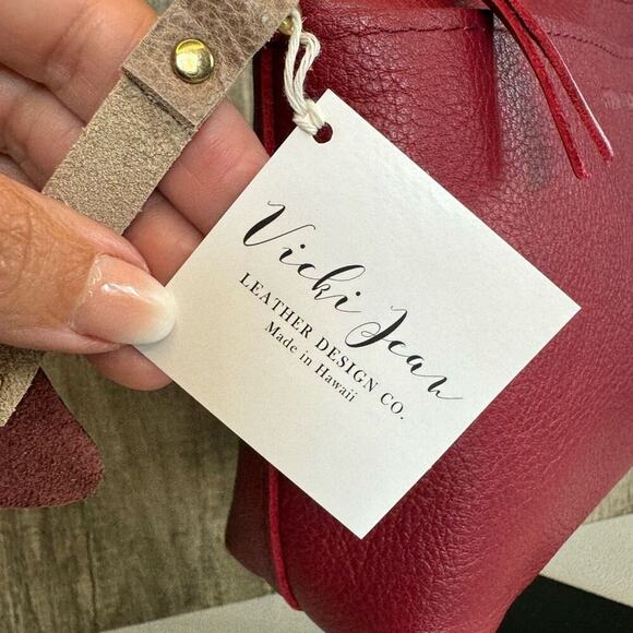 Mushroom Leather Bag Charm Leather Purse Keychain NEW FAST SHIP - Picture 8 of 8